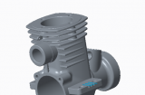 PTC Creo 软件设计发动机壳体3D设计教程